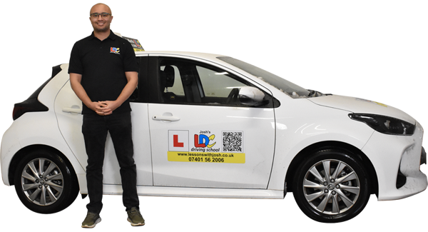 Josh Martin's driving school car